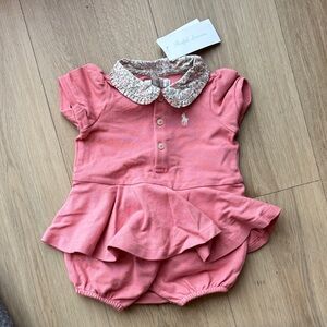 Ralph Lauren Pink Ruffled Diaper Cover